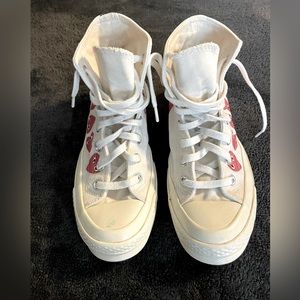 Converse Comme des garçons play high tops